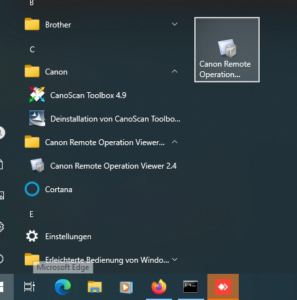 Canon Remote Operation Viewer - info.eisenach.schule