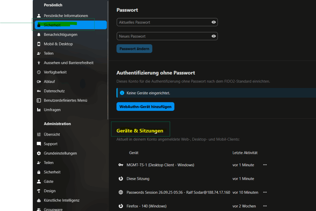 Nextcloud App iOS Login funktioniert nicht
